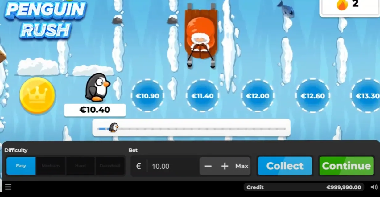 Penguin Rush Game